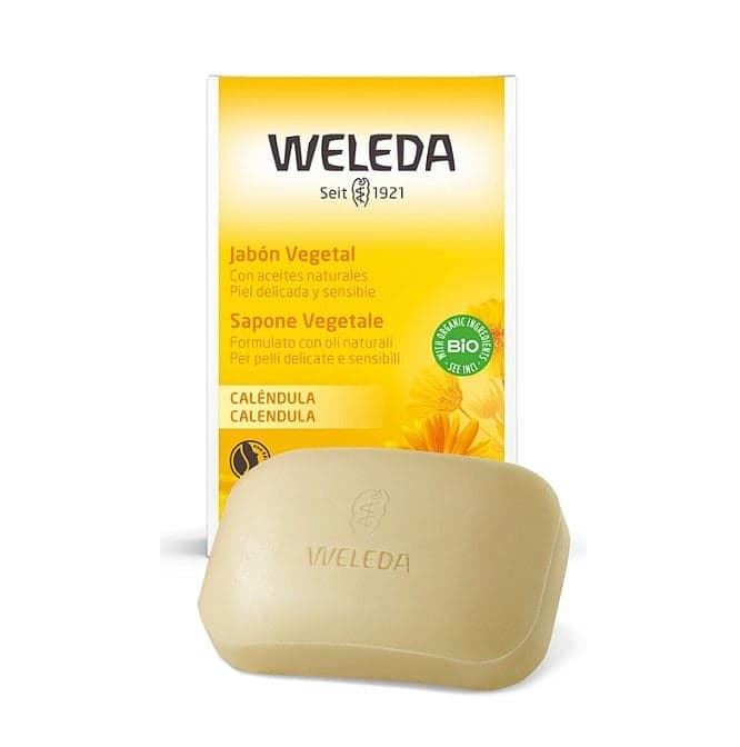 Weleda Jabón Vegetal de Caléndula 100gr - Imagen 1